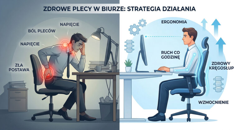 Ból pleców w pracy Rozwiązania i profilaktyka